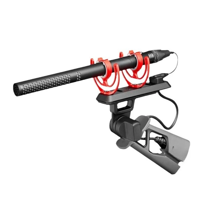 Broadcast-grade gun microphone Directivity Professional SLR camera External interview radio microphone
Broadcast-grade gun microphone Directivity Professional SLR camera External interview radio microphone