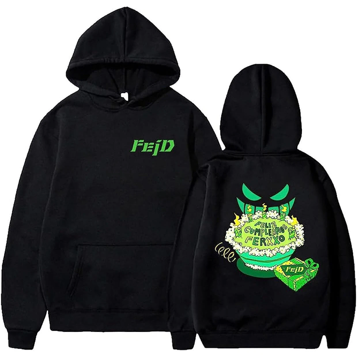 Feid Feliz Cumpleaños Ferxxo Hoodie Sweatshirt Women Men Long Sleeve Fashion Pullover Clothes
Feid Feliz Cumpleaños Ferxxo Hoodie Sweatshirt Women Men Long Sleeve Fashion Pullover Clothes