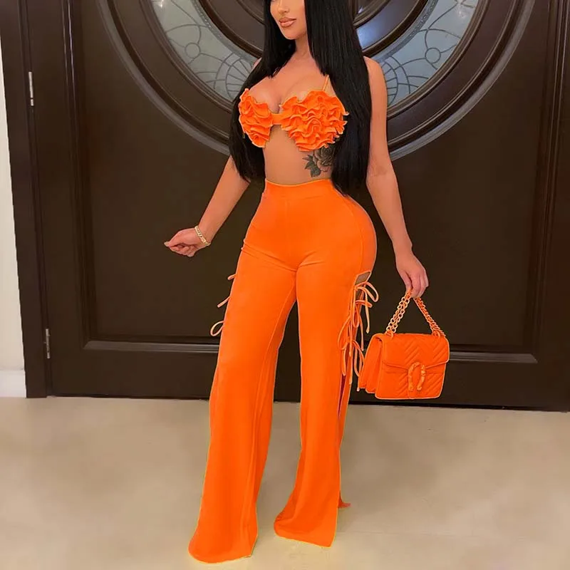 Сексуальные летние пляжные комплекты из двух предметов, расклешенные брюки на бретельках, модный ансамбль с запахом на груди для женщин 25-35 лет
Сексуальные летние пляжные комплекты из двух предметов, расклешенные брюки на бретельках, модный ансамбль с запахом на груди для женщин 25-35 лет