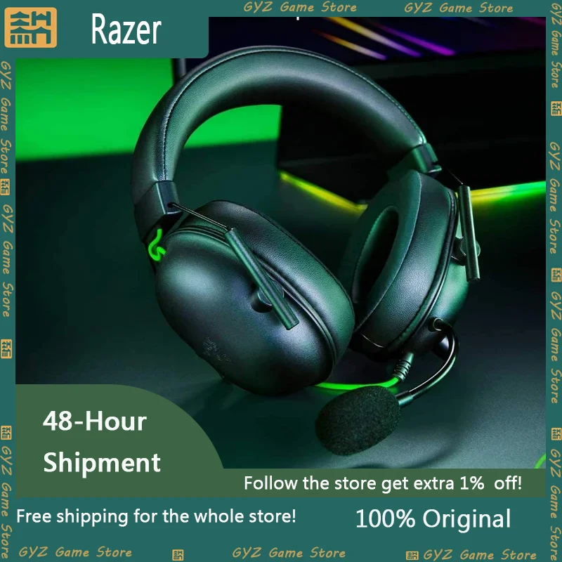 Gyz Razer Blackshark V2 X Проводная игровая гарнитура с шумоподавлением 7,1 игровая гарнитура с объемным звуком Csgo игровая гарнитура на заказ
Gyz Razer Blackshark V2 X Проводная игровая гарнитура с шумоподавлением 7,1 игровая гарнитура с объемным звуком Csgo игровая гарнитура на заказ