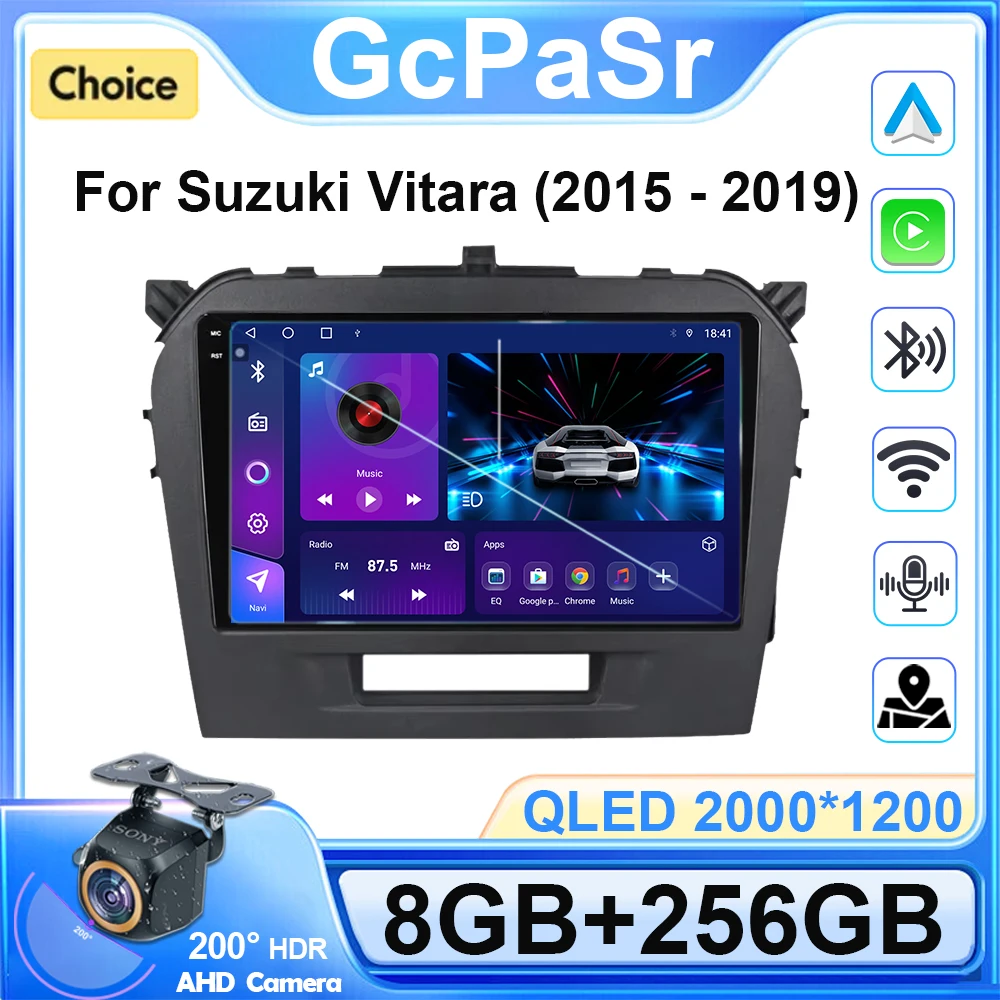 Android для Suzuki Vitara 2015-2019 Автомобильный радиоприемник Стерео Мультимедийный видеоплеер Навигация GPS Беспроводной Carplay DSP RDS Без 2din
Android для Suzuki Vitara 2015-2019 Автомобильный радиоприемник Стерео Мультимедийный видеоплеер Навигация GPS Беспроводной Carplay DSP RDS Без 2din
