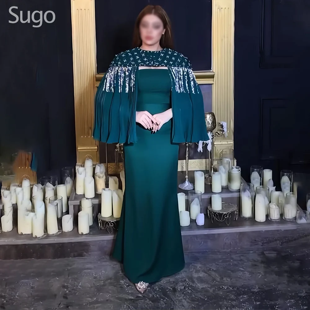Customized New IN Long Evening Dresses for Special Occasions O-Neck Floor-Length Sweep Train Dubai Women Gala Party Dress 2025
Customized New IN Long Evening Dresses for Special Occasions O-Neck Floor-Length Sweep Train Dubai Women Gala Party Dress 2025