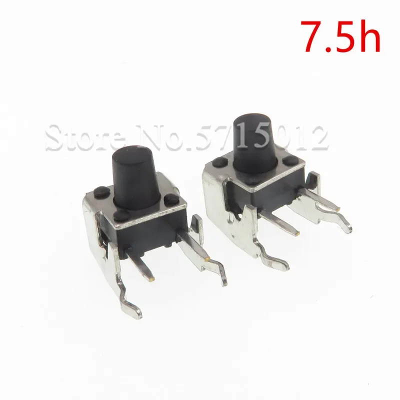 100 шт./лот 6*6*7,5 мм горизонтальный с кронштейном тактильный тактовый кнопочный переключатель микропереключатель сенсорные переключатели 2pin 6x6x7,5 мм
100 шт./лот 6*6*7,5 мм горизонтальный с кронштейном тактильный тактовый кнопочный переключатель микропереключатель сенсорные переключатели 2pin 6x6x7,5 мм