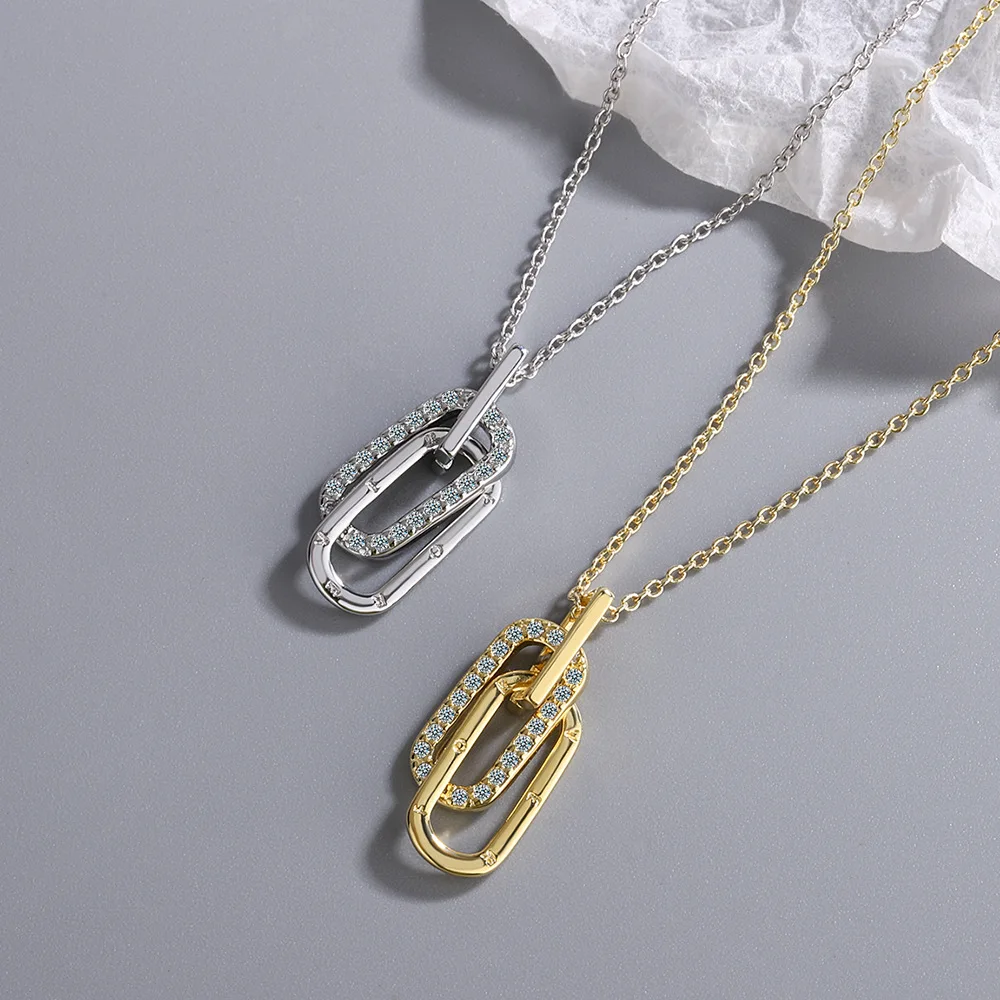 925 Sterling Silver Cross Buckle Gold Pendants Necklaces For Women 18Inch Chain Fashion Luxury Jewelry Gift GaaBou Jewellery
925 Sterling Silver Cross Buckle Gold Pendants Necklaces For Women 18Inch Chain Fashion Luxury Jewelry Gift GaaBou Jewellery