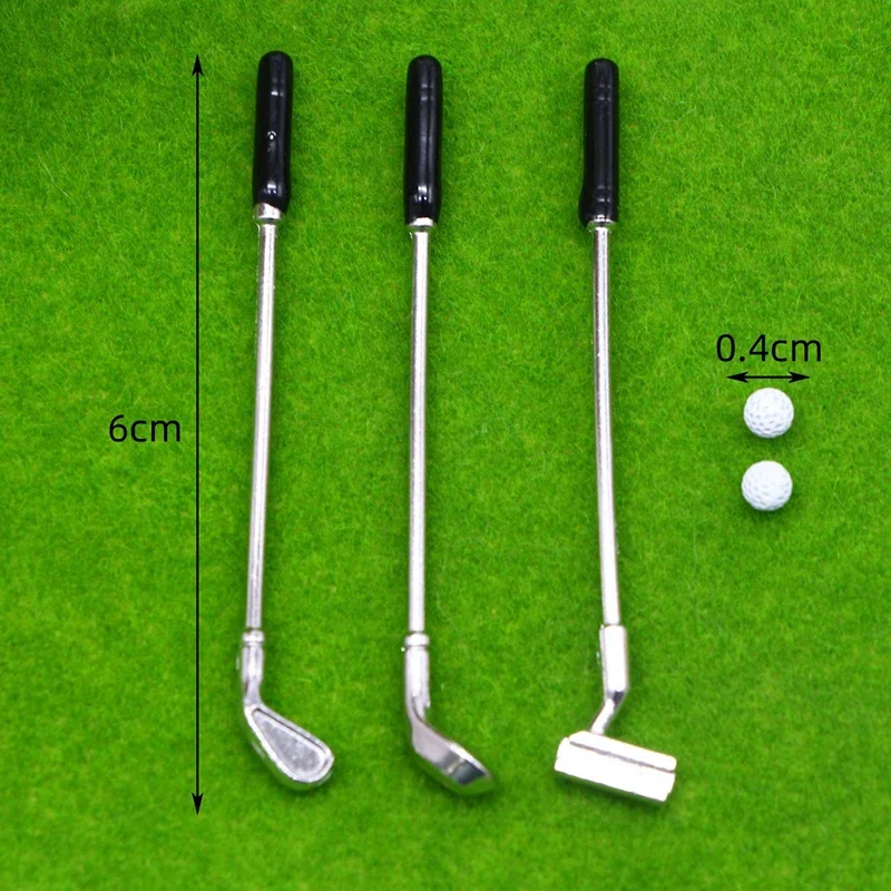 DIY Miniature Golf Club Set; Small-Scale Scene Props for Dollhouses; Decorative Golf Kit Models
DIY Miniature Golf Club Set; Small-Scale Scene Props for Dollhouses; Decorative Golf Kit Models