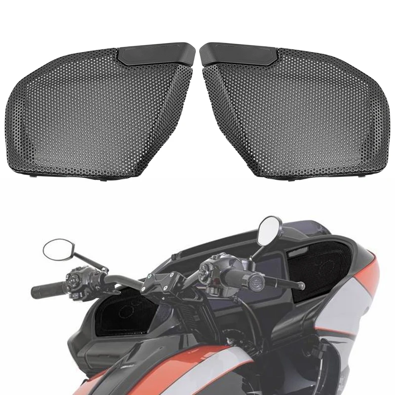 Motorcycle Front Fairing Speaker Grille Mesh Covers For Harley Touring CVO Road Glide Street Glide 2023-2025
Motorcycle Front Fairing Speaker Grille Mesh Covers For Harley Touring CVO Road Glide Street Glide 2023-2025