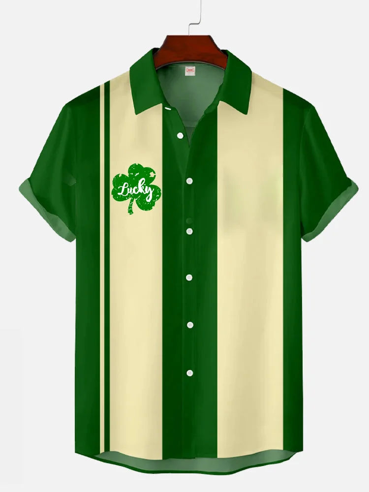 Hawaiian Clover Green Printed Shirt Men's Summer Casual Shirt Cartoon Pattern 3D Printed Shirt Fashion Beach Short Sleeved Shirt
Hawaiian Clover Green Printed Shirt Men's Summer Casual Shirt Cartoon Pattern 3D Printed Shirt Fashion Beach Short Sleeved Shirt