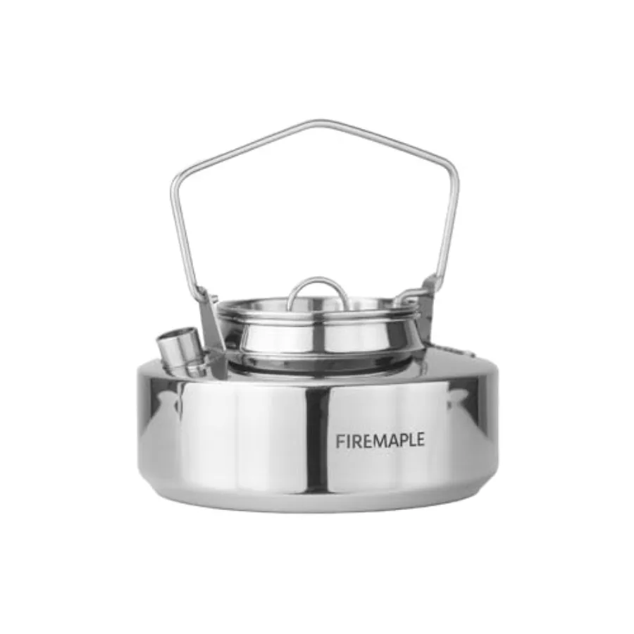 Antarcti Portable 0.6 L Lightweight Stainl Steel Camping Kettle Durable and Portable Camp Tea Pot Ideal for Bushcraft and Outdo
Antarcti Portable 0.6 L Lightweight Stainl Steel Camping Kettle Durable and Portable Camp Tea Pot Ideal for Bushcraft and Outdo