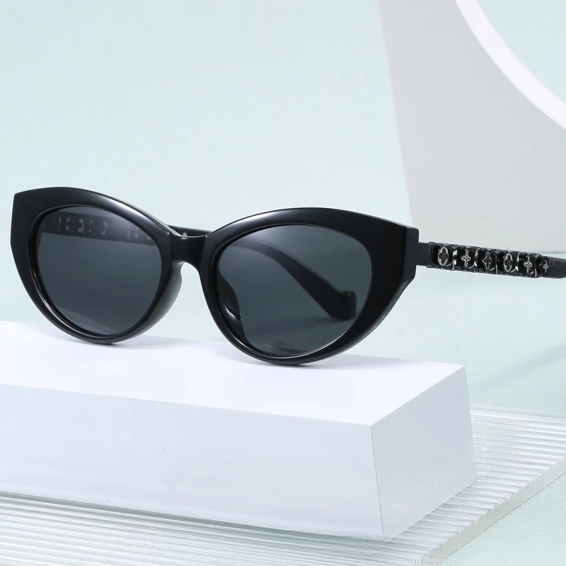 2025 New Cat Eye Sunglasses Women - Small Metal Frame Printed Legs Polarized UV400 Protection Light Luxury Fashion Sunshade
2025 New Cat Eye Sunglasses Women - Small Metal Frame Printed Legs Polarized UV400 Protection Light Luxury Fashion Sunshade