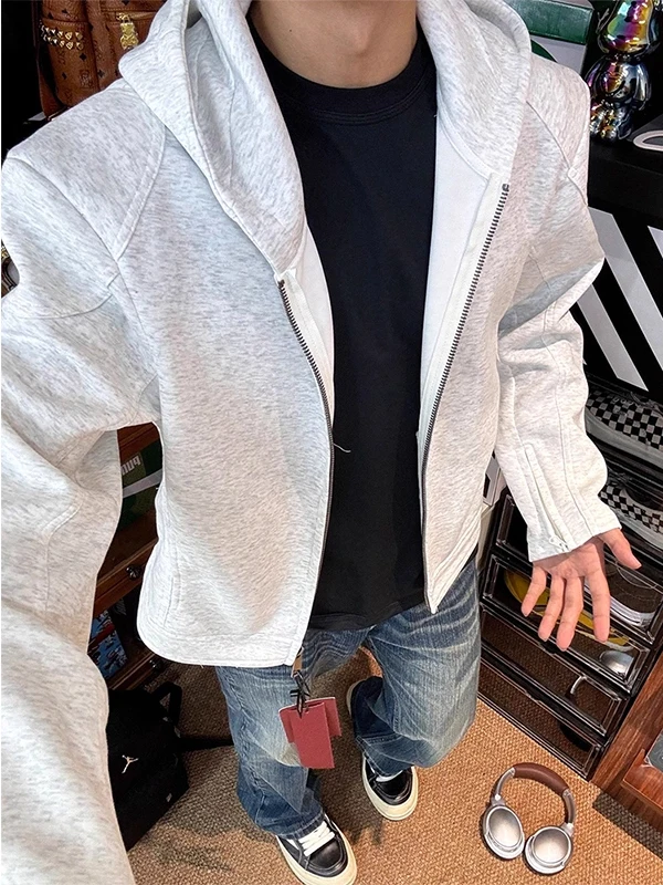 Мужской кардиган-свитшот Cleanfit American Sport: осенний дизайн, приталенный крой, верхняя одежда премиум-класса, мотоциклетная одежда
Мужской кардиган-свитшот Cleanfit American Sport: осенний дизайн, приталенный крой, верхняя одежда премиум-класса, мотоциклетная одежда