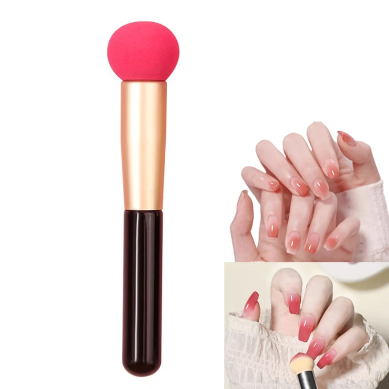 1pcs Circular Head Sponge Mushroom Brush Nail Brush Art Application Smudge Brush Soft And Portable Makeup Brush Tool
1pcs Circular Head Sponge Mushroom Brush Nail Brush Art Application Smudge Brush Soft And Portable Makeup Brush Tool