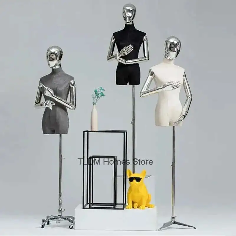 Women's Clothing Mannequins Light Luxury Window Female Full Body High End Dress for Display Rack Clothing Store Dressmaker Model
Women's Clothing Mannequins Light Luxury Window Female Full Body High End Dress for Display Rack Clothing Store Dressmaker Model