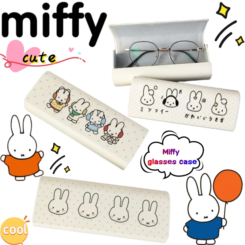 New Miffy Rabbit Glasses Box High-value Cartoon Printing Creative Portable Magnetic Anti-drop Simple Myopic Goggles Storage Box
New Miffy Rabbit Glasses Box High-value Cartoon Printing Creative Portable Magnetic Anti-drop Simple Myopic Goggles Storage Box