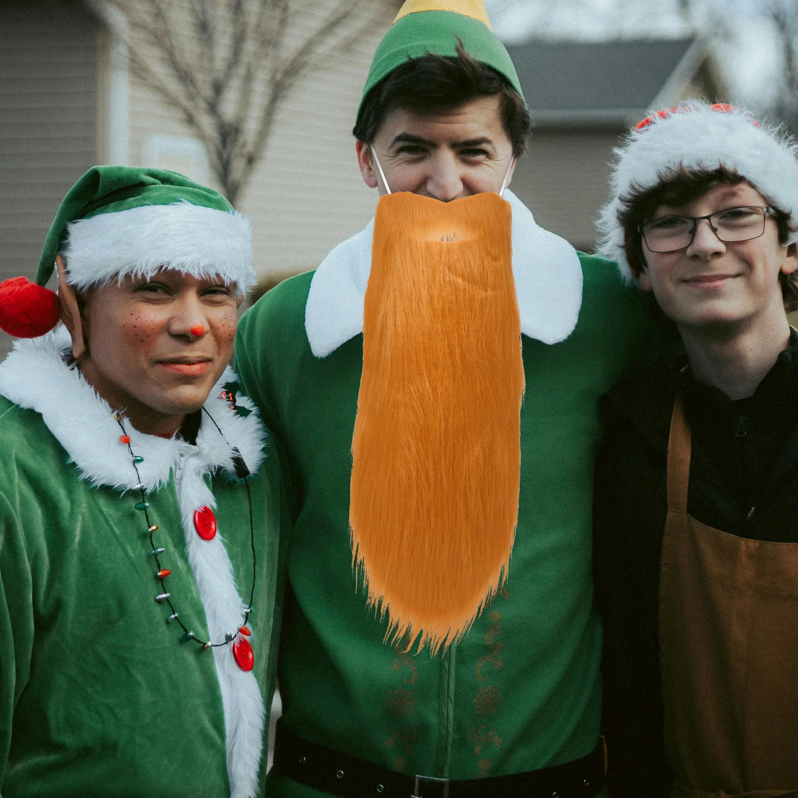 Реалистичная накладная борода, усы, костюм на Хэллоуин, удобная эластичная лента, длинная борода для косплея, наряд 
Реалистичная накладная борода, усы, костюм на Хэллоуин, удобная эластичная лента, длинная борода для косплея, наряд