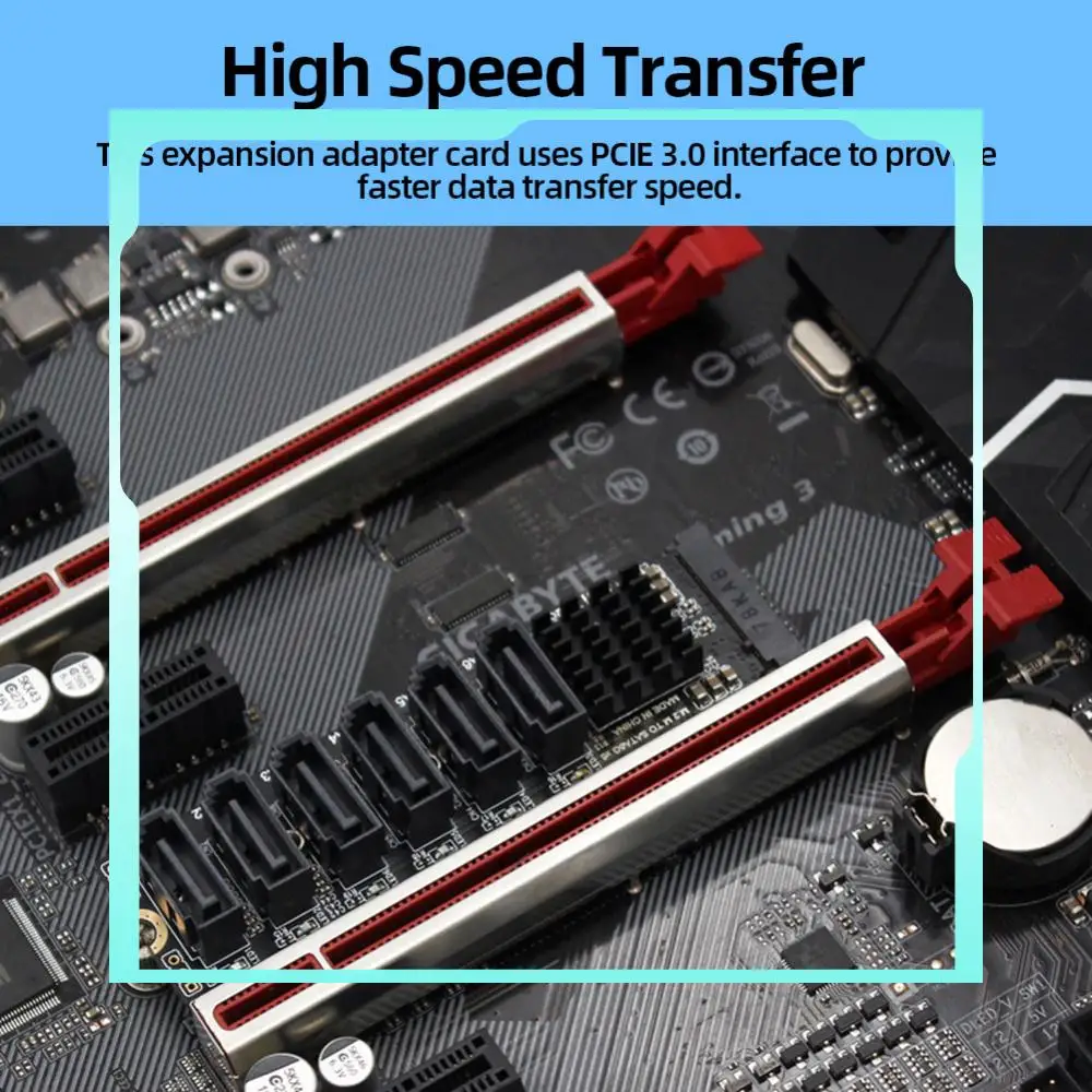 M2 M-EKY PCIE3.0 To SATA6G Expansion Card Overvoltage Protection PC Computer Expansion Adapter Card for Hard Disk Support SATA
M2 M-EKY PCIE3.0 To SATA6G Expansion Card Overvoltage Protection PC Computer Expansion Adapter Card for Hard Disk Support SATA