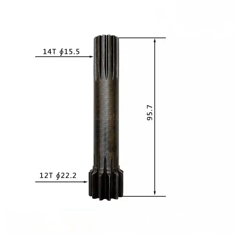 For Lovol FR60-7 FR65-7 Walking Drive Gear One-stage and Two-stage Sun Teeth Three-tooth Motor Shaft Excavator Parts
For Lovol FR60-7 FR65-7 Walking Drive Gear One-stage and Two-stage Sun Teeth Three-tooth Motor Shaft Excavator Parts