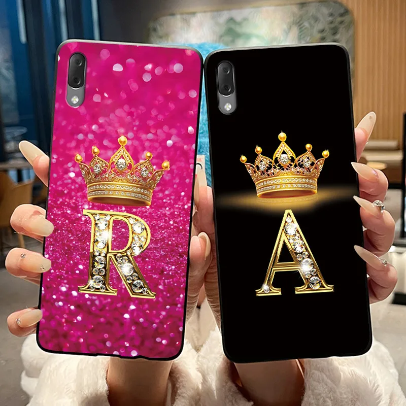 Popular Black Phone Case For Sony Xperia L3 Shockproof Soft Cover For Sony Xperia L4 Fashion Glitter Crown Initial Letter Casing
Popular Black Phone Case For Sony Xperia L3 Shockproof Soft Cover For Sony Xperia L4 Fashion Glitter Crown Initial Letter Casing