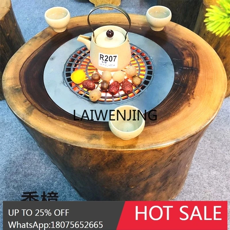 Balcony Coffee Table Solid Wood Fireplace Tea Table
Balcony Coffee Table Solid Wood Fireplace Tea Table