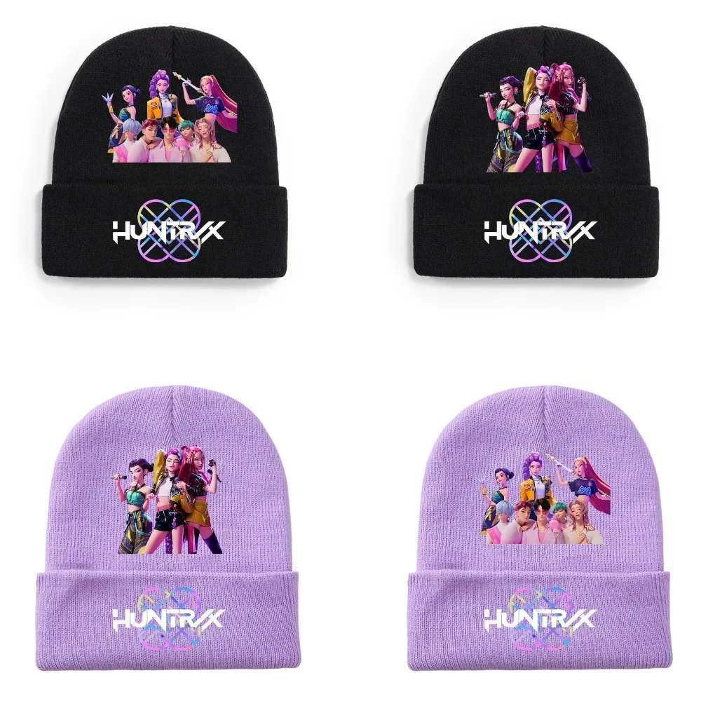 Demon Hunters Knitted Hats Anime K-pop Cartoon Printed Warm Knitted Hat Neutral Adjustable Bean Hat beanie
Demon Hunters Knitted Hats Anime K-pop Cartoon Printed Warm Knitted Hat Neutral Adjustable Bean Hat beanie