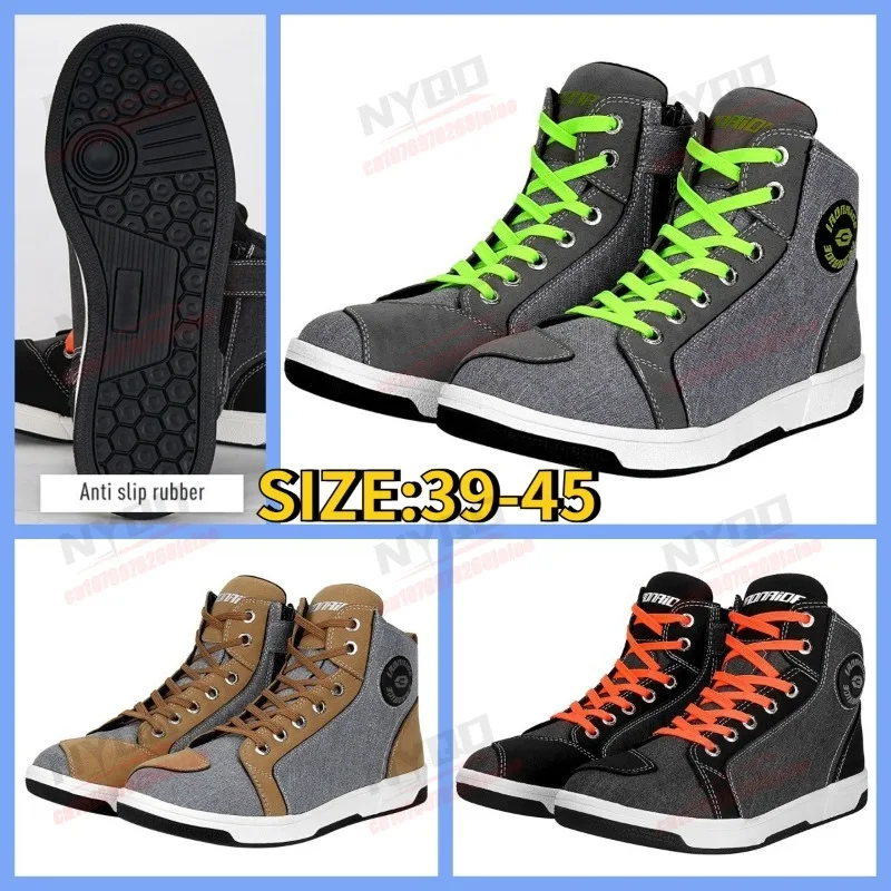 Motorcycle Riding Shoes Summer Breathable Motorcycle Boots Wear-resistant Anti Slip and Impact Resistant Men's Racing Shoes
Motorcycle Riding Shoes Summer Breathable Motorcycle Boots Wear-resistant Anti Slip and Impact Resistant Men's Racing Shoes