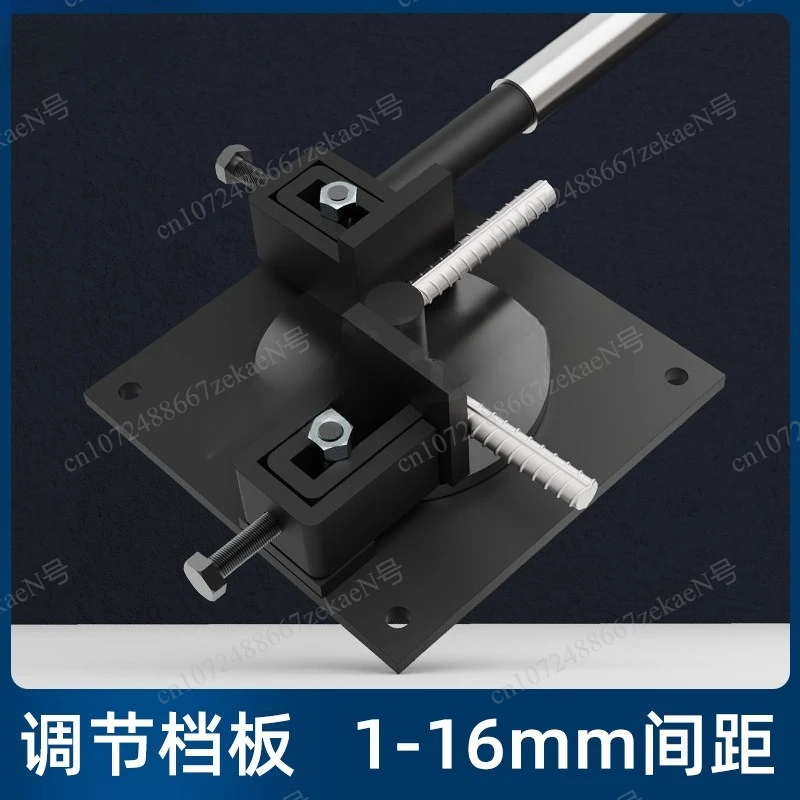 Small steel bar bending tool, manual round steel wire bending hoop bending device
Small steel bar bending tool, manual round steel wire bending hoop bending device