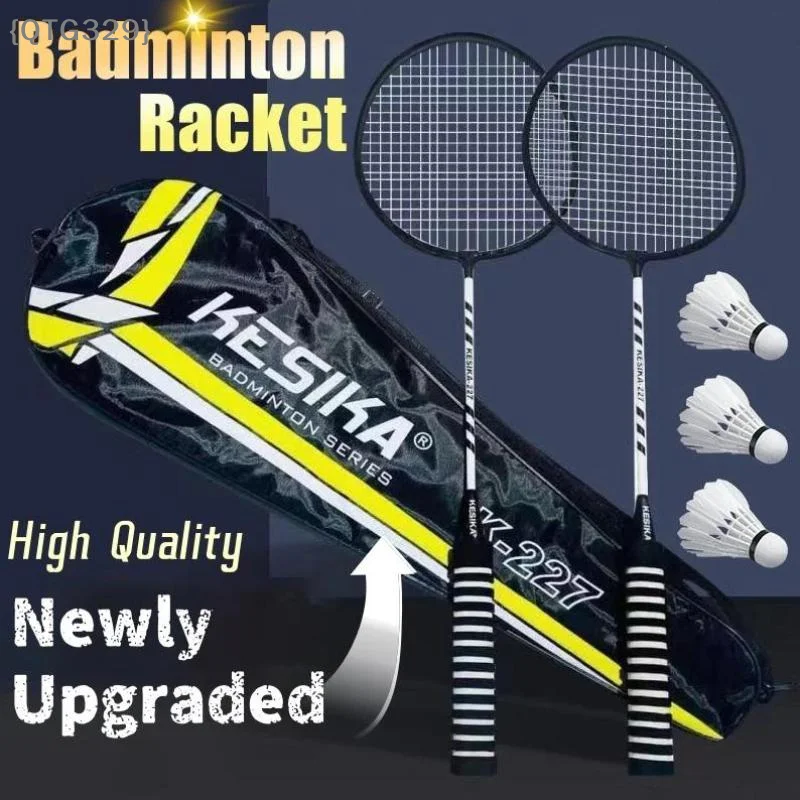 Durable Alloy Badminton Racket Set (2 Pcs) | Complete Starter Kit for Teenagers & Beginners, Ready to Play for School & Backyard
Durable Alloy Badminton Racket Set (2 Pcs) | Complete Starter Kit for Teenagers & Beginners, Ready to Play for School & Backyard