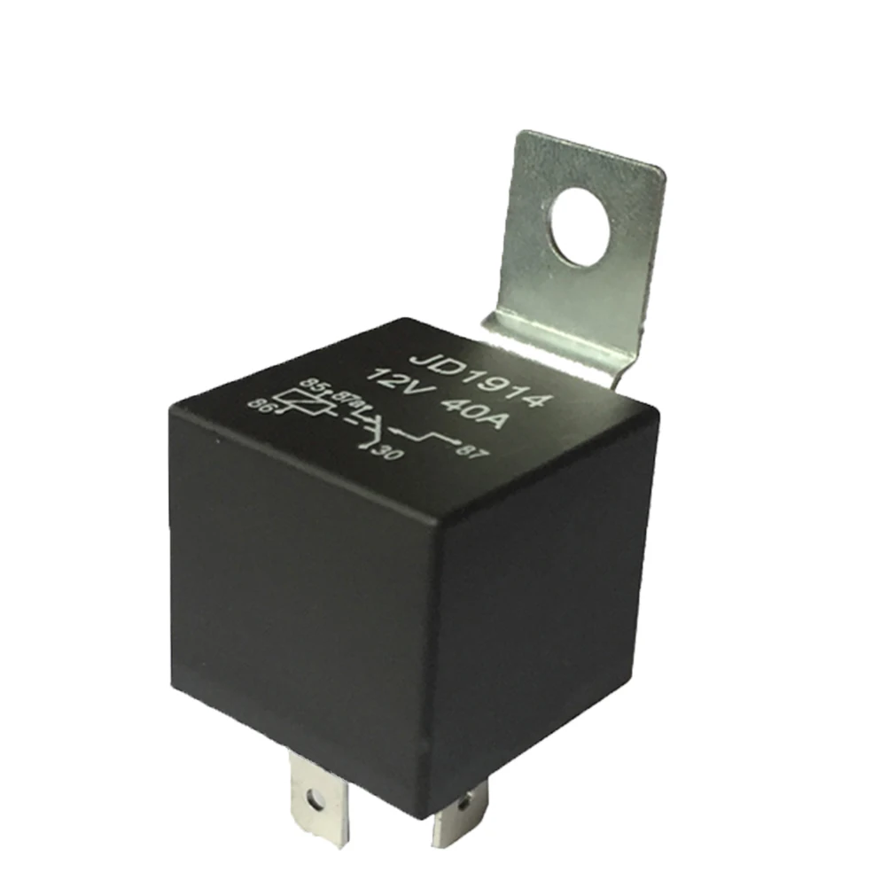 Durable Relay Socket Base Holder Auto Mini Relay 5 Pin 12V 40A Relay Universal Relay for Auto Motorcycle (Black)
Durable Relay Socket Base Holder Auto Mini Relay 5 Pin 12V 40A Relay Universal Relay for Auto Motorcycle (Black)