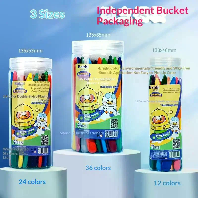 Dual Head Triangle Crayons 12-36 Colors Safe Kids Oil Pastels Art Drawing Stationery Oil Painting Drawing Sticks Colored Crayons
Dual Head Triangle Crayons 12-36 Colors Safe Kids Oil Pastels Art Drawing Stationery Oil Painting Drawing Sticks Colored Crayons