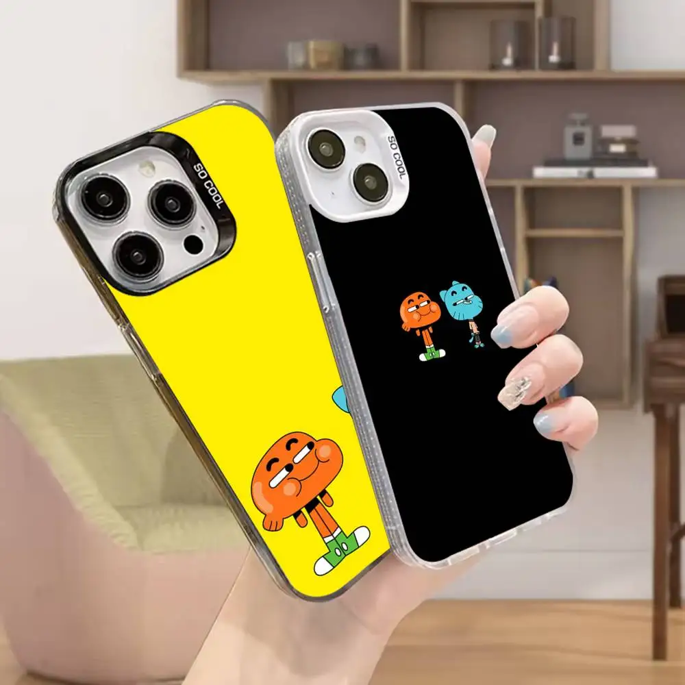 G-Gumball And D-Darwin-ES Phone Case For iPhone 16,15,14,13,12,11,Mini,Pro,MAX Black Matte Shockproof Cover
G-Gumball And D-Darwin-ES Phone Case For iPhone 16,15,14,13,12,11,Mini,Pro,MAX Black Matte Shockproof Cover