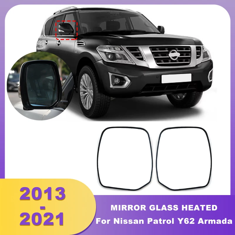 Car Rearview Mirror Glass Lenses Heated White For Nissan Patrol Y62 2013 2014 2015 2016-2021 For Armada 2017-2021
Car Rearview Mirror Glass Lenses Heated White For Nissan Patrol Y62 2013 2014 2015 2016-2021 For Armada 2017-2021
