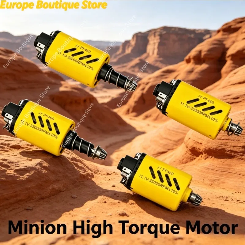 480 High Speed Motor Little Yellow 11.1V 35000RPM Long Short Shaft Ordinary Magnet Tactical Parts
480 High Speed Motor Little Yellow 11.1V 35000RPM Long Short Shaft Ordinary Magnet Tactical Parts