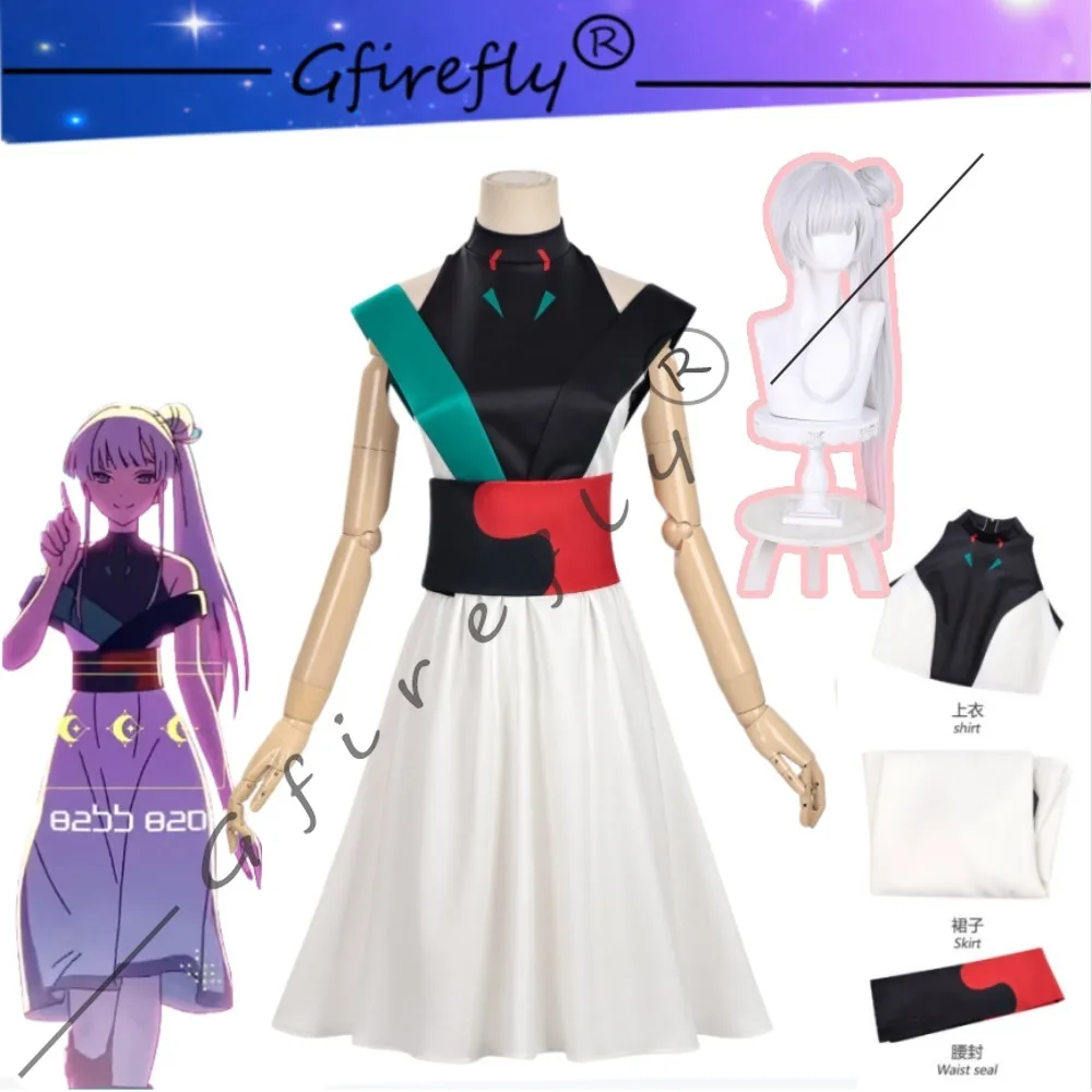 Anime Chrono Kaguya Hime Tsukimi Yachiyo Cosplay Costume Dress with Accessories Wig for Comic Con Halloween Party Performance
Anime Chrono Kaguya Hime Tsukimi Yachiyo Cosplay Costume Dress with Accessories Wig for Comic Con Halloween Party Performance