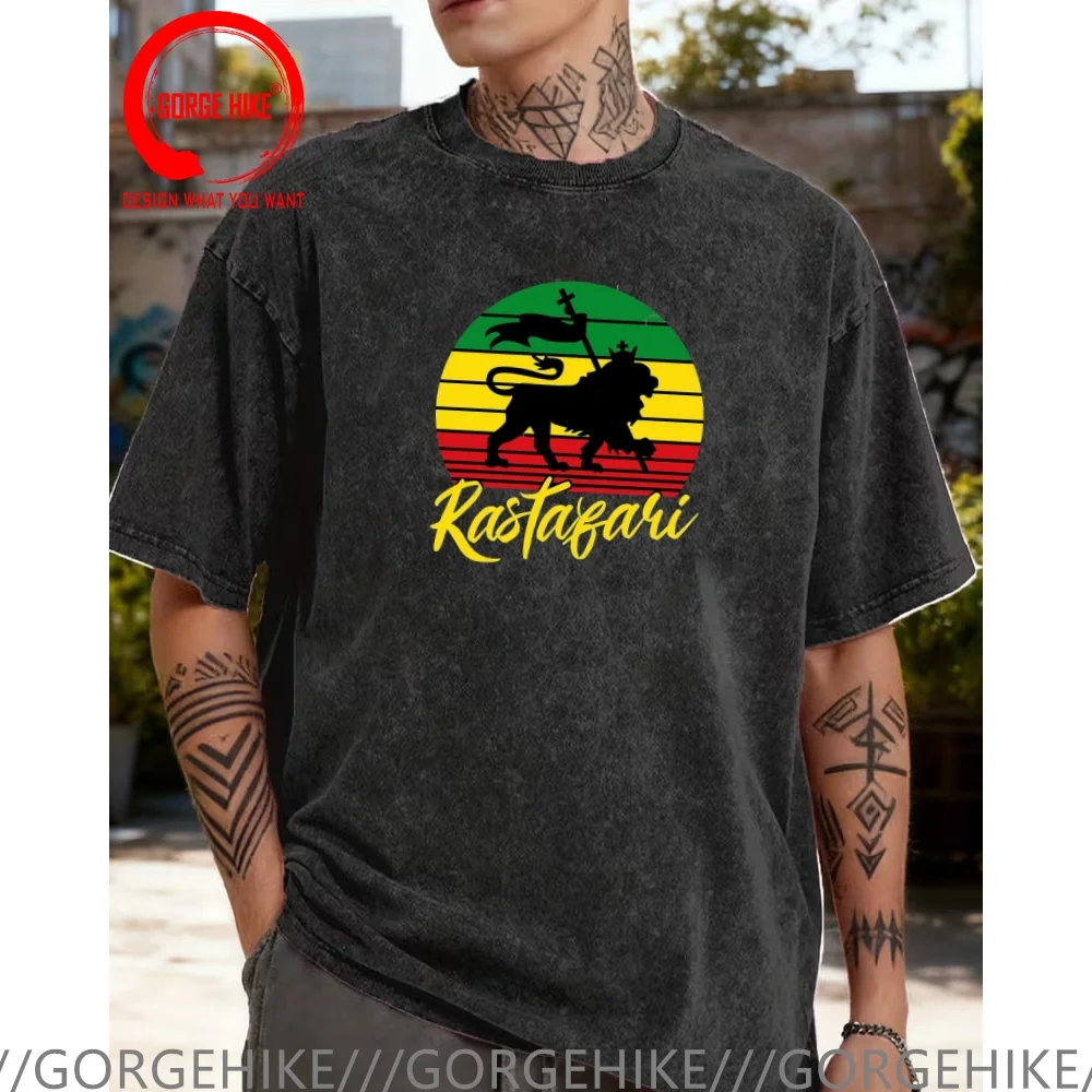 Vintage Washed Cotton T-Shirt Funny Designer Rasta Lion Raggae Music T Shirt Men Fashion Trendy Casual Clothing Stylish Tops T
Vintage Washed Cotton T-Shirt Funny Designer Rasta Lion Raggae Music T Shirt Men Fashion Trendy Casual Clothing Stylish Tops T