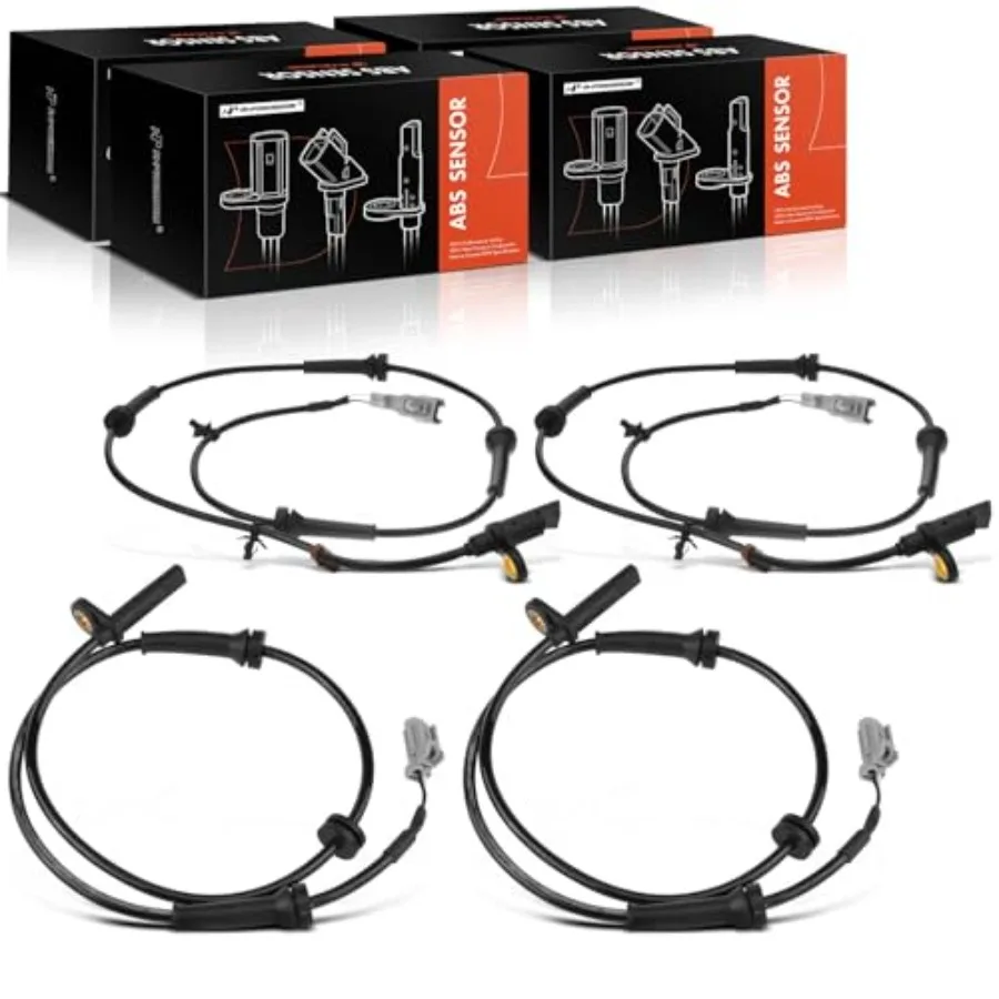 ABS Wheel Speed Sensor Compatible with Nissan Models - Rogue 2008-2013 AWD - Front and Rear Driver and Passenger Side 4-PC Set
ABS Wheel Speed Sensor Compatible with Nissan Models - Rogue 2008-2013 AWD - Front and Rear Driver and Passenger Side 4-PC Set