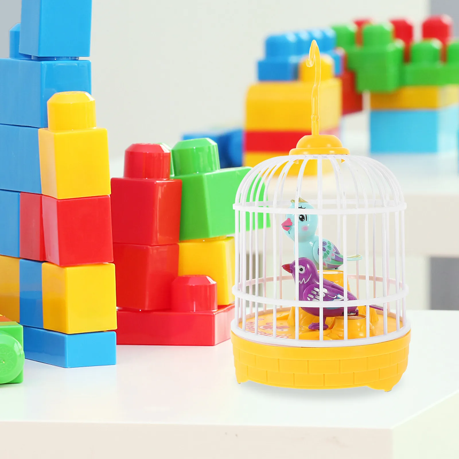 1Pcs Imitation Parrot Cage Voice Activated Electric Bird Cage Sound Sensor Interactive Decoration Perfect Gift for Kids Party
1Pcs Imitation Parrot Cage Voice Activated Electric Bird Cage Sound Sensor Interactive Decoration Perfect Gift for Kids Party