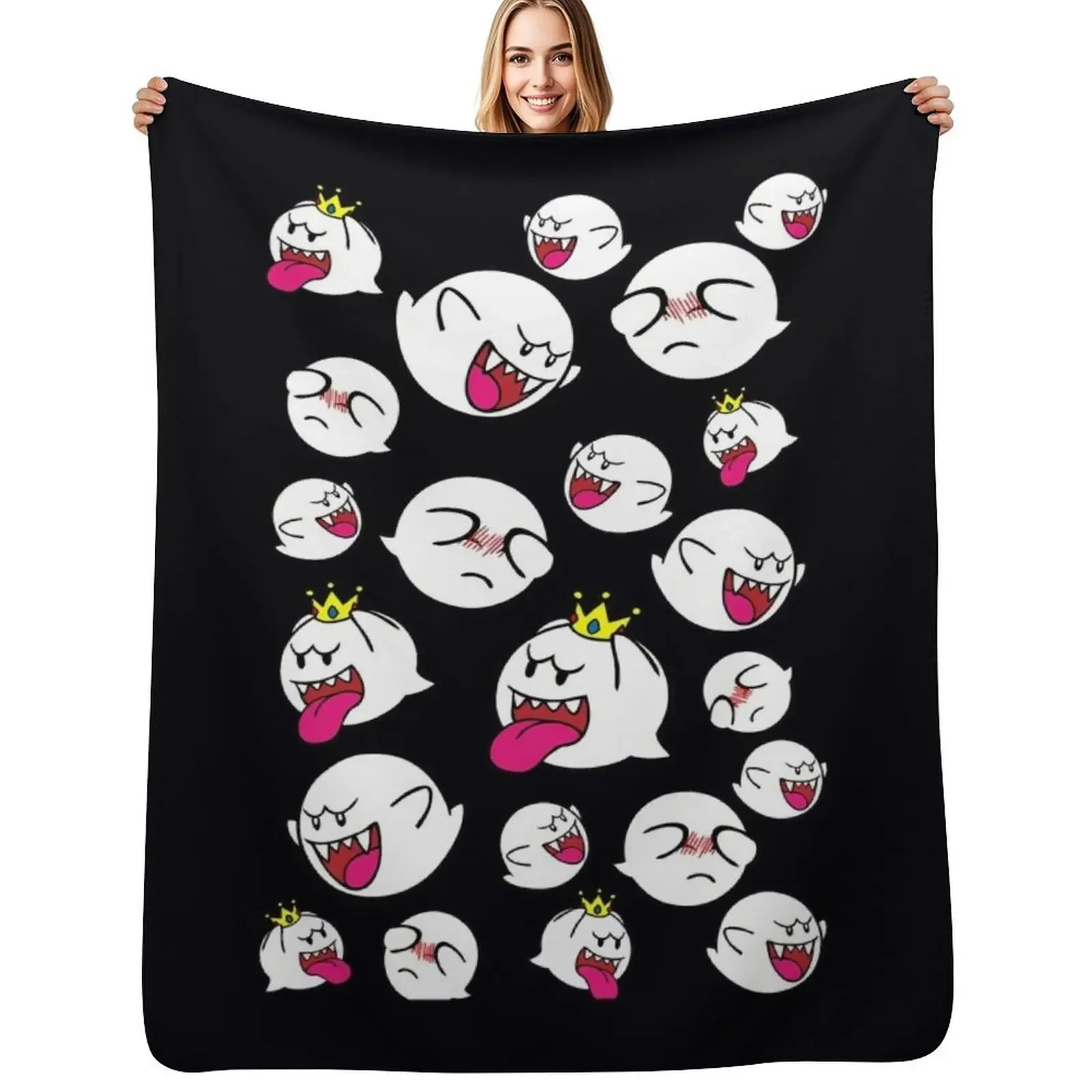 King Boo Swarm \t Throw Blanket Beach Retros Decorative Sofas Blanket
King Boo Swarm \t Throw Blanket Beach Retros Decorative Sofas Blanket