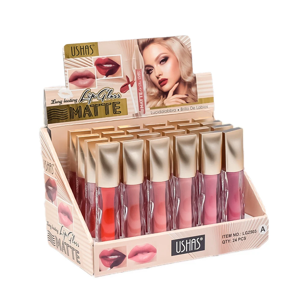 24Pcs Nude Matte Lip Gloss Set 6Colors Liquid Lipstick Longlasting Waterproof Moisturizing Lip Gloss Lips Makeup Wholesale
24Pcs Nude Matte Lip Gloss Set 6Colors Liquid Lipstick Longlasting Waterproof Moisturizing Lip Gloss Lips Makeup Wholesale