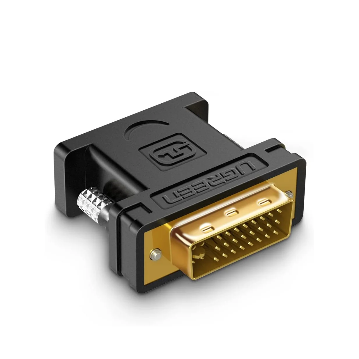 UGREEN DVI to VGA Adapter DVI-I 24+5 Male to VGA HD15 Female Adapter Converter 1080P for Computer
UGREEN DVI to VGA Adapter DVI-I 24+5 Male to VGA HD15 Female Adapter Converter 1080P for Computer