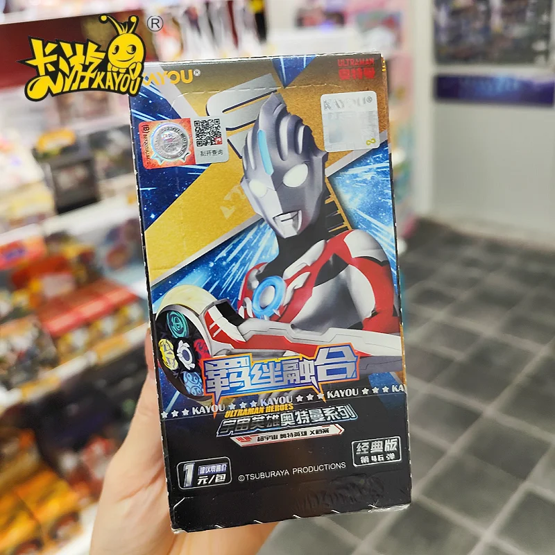 Genuine KAYOU Ultraman Collectible Card Classic Edition Vol.46 Hero-X Archive Pr Showdown Animation Peripheral Gifts Whole Box
Genuine KAYOU Ultraman Collectible Card Classic Edition Vol.46 Hero-X Archive Pr Showdown Animation Peripheral Gifts Whole Box
