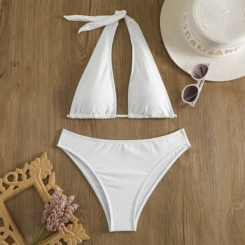 sexy tie halter white micro bikinis set high waist swimsuit thong swimsuit Swimwear Biquini conjunto de bikini tankini beachwear
sexy tie halter white micro bikinis set high waist swimsuit thong swimsuit Swimwear Biquini conjunto de bikini tankini beachwear