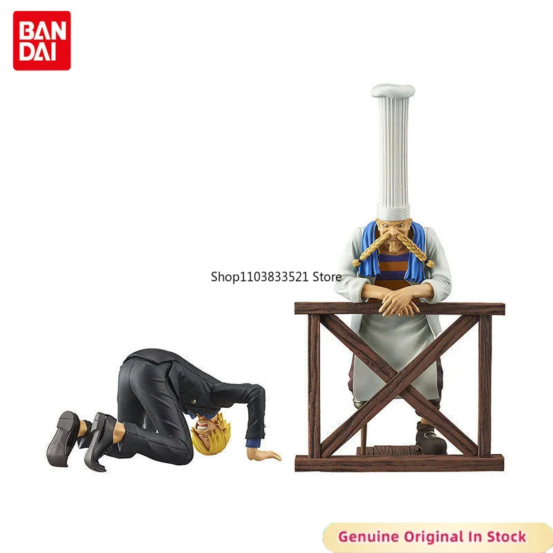 BANDAI Original DS Scene Anime ONE PIECE Sanji Kowtow Zeff 6th Season Character Action Model Desktop Ornaments Collectible
BANDAI Original DS Scene Anime ONE PIECE Sanji Kowtow Zeff 6th Season Character Action Model Desktop Ornaments Collectible