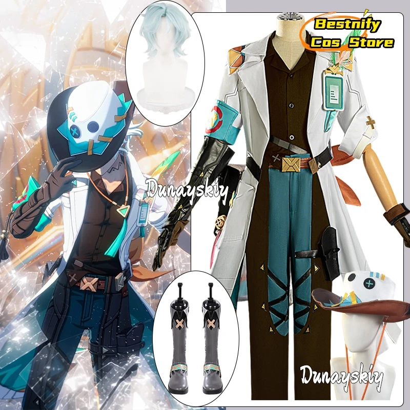 IFA Cosplay Game GENSHIN IMPACT Costume Shirt, Pants, Jacket, Belt set Unisex Outfit Anime IFA Wig Prop Role-playing Suit xs-3xl
IFA Cosplay Game GENSHIN IMPACT Costume Shirt, Pants, Jacket, Belt set Unisex Outfit Anime IFA Wig Prop Role-playing Suit xs-3xl