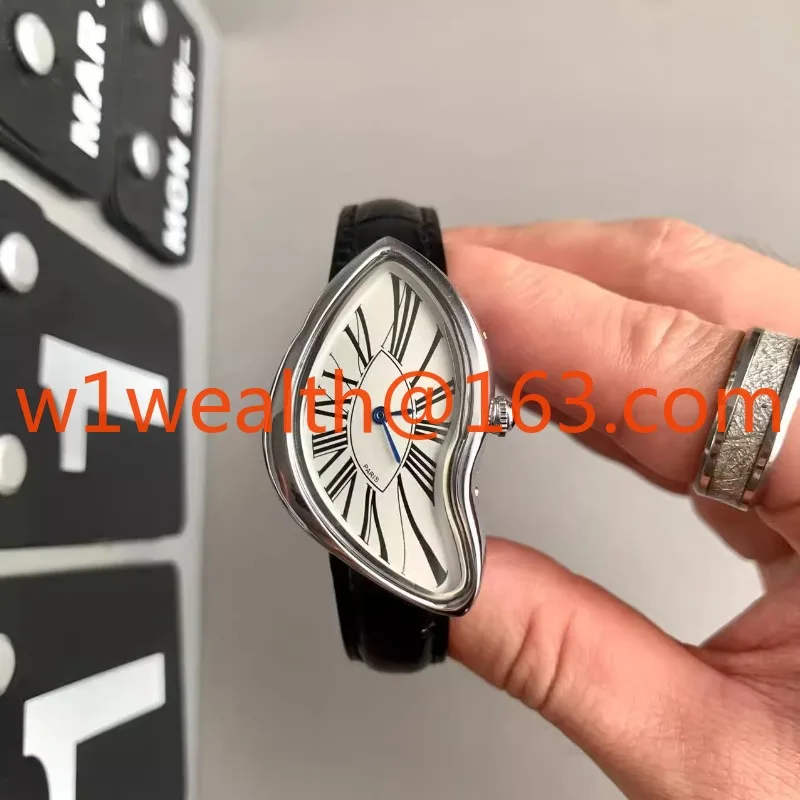 Watch Men's Creative Fashion Trend Melt Twisted Vintage Millennium Niche Design Premium Sense Belt Quartz Watch
Watch Men's Creative Fashion Trend Melt Twisted Vintage Millennium Niche Design Premium Sense Belt Quartz Watch