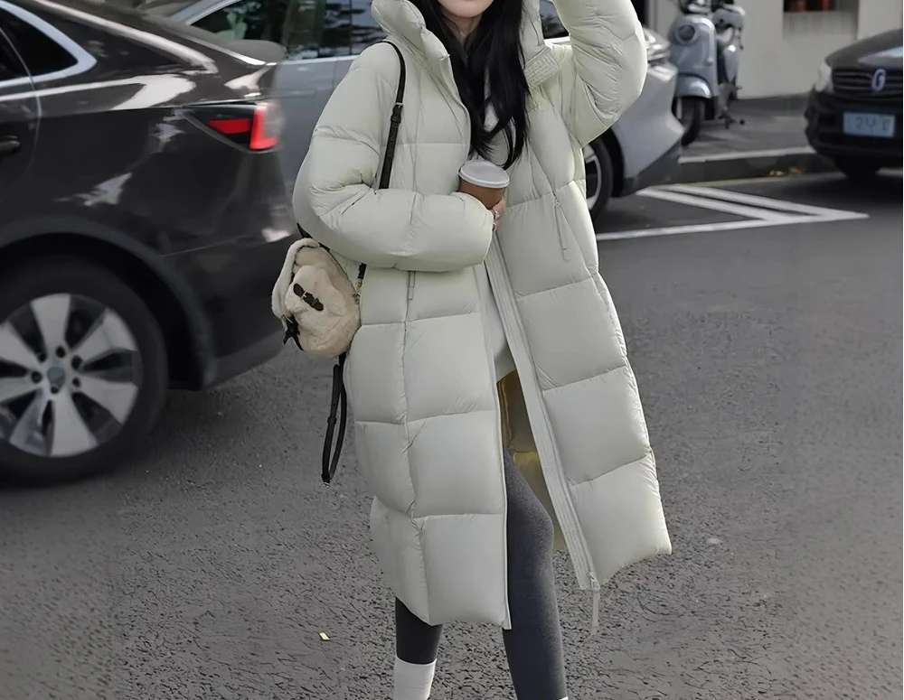 2025 Winter Loose Hooded Medium to Long Cotton Jacket Women's Thick Bread Jacket
2025 Winter Loose Hooded Medium to Long Cotton Jacket Women's Thick Bread Jacket