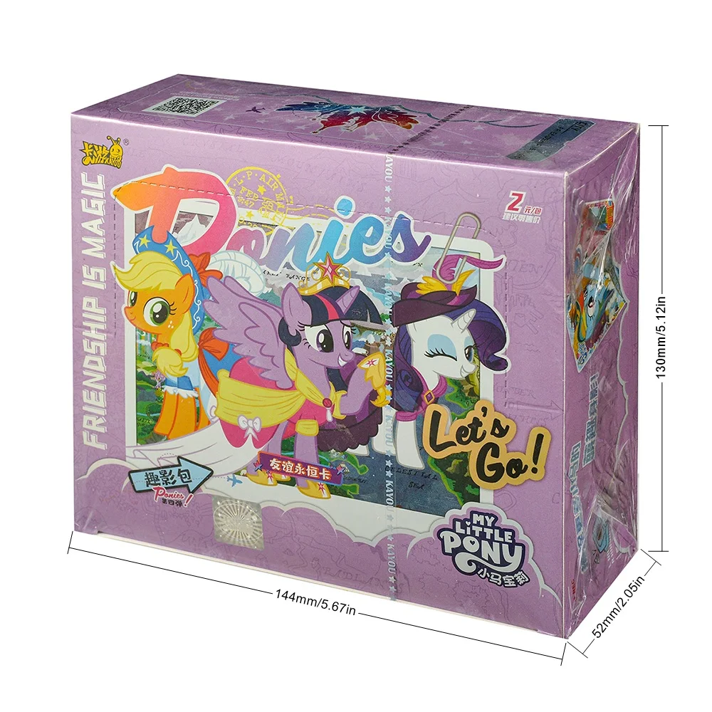 KAYOU Genuine My Little Pony Card Box Collection Card Rare SC SGR UR HR SSR SR LSR Cards Princess Card Children Toys Gifts
KAYOU Genuine My Little Pony Card Box Collection Card Rare SC SGR UR HR SSR SR LSR Cards Princess Card Children Toys Gifts