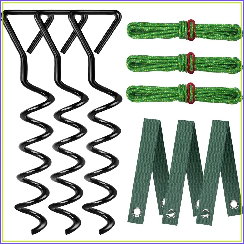 Heavy Duty Spiral Tree Stakes and Supports for Straightening Leaning or Young Trees, Protects from Harsh Weather
Heavy Duty Spiral Tree Stakes and Supports for Straightening Leaning or Young Trees, Protects from Harsh Weather