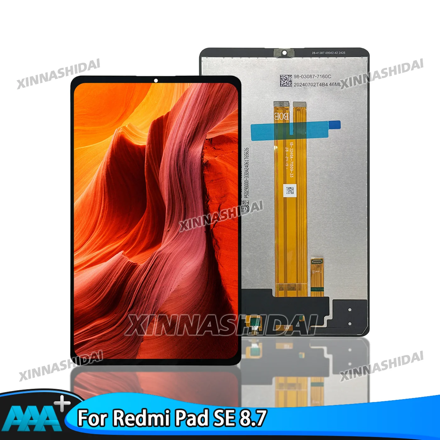 Новый 8,7-дюймовый ЖК-дисплей для Xiaomi Redmi Pad SE 8.7 24075RP89G, сенсорный экран, дигитайзер, стеклянная панель в сборе, запасные части
Новый 8,7-дюймовый ЖК-дисплей для Xiaomi Redmi Pad SE 8.7 24075RP89G, сенсорный экран, дигитайзер, стеклянная панель в сборе, запасные части