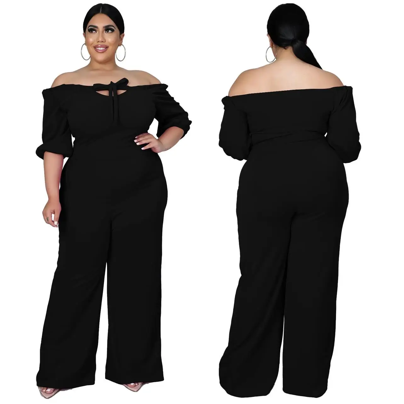 Sexy One-Shoulder Bodysuit N7291 plus Size Women's Clothing High Waist Straight Leg Casual Pants High Waist Other Fabric
Sexy One-Shoulder Bodysuit N7291 plus Size Women's Clothing High Waist Straight Leg Casual Pants High Waist Other Fabric