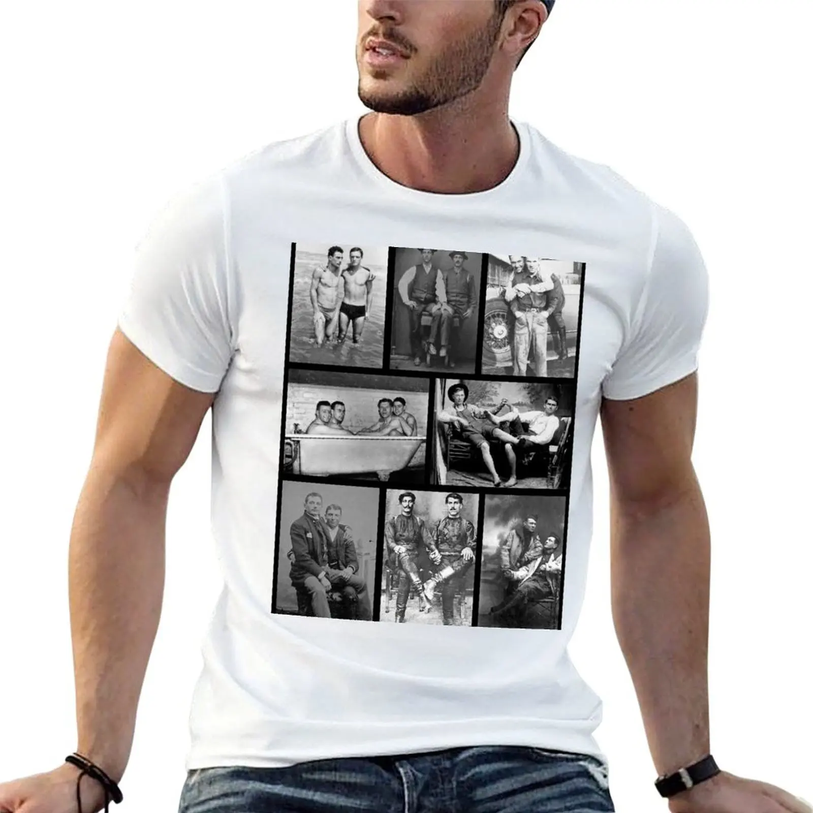 Vintage Gay Couples T-Shirt men t shirt cotton 100% cotton t shirt man t shirt for man 100 percent cotton T-shirt
Vintage Gay Couples T-Shirt men t shirt cotton 100% cotton t shirt man t shirt for man 100 percent cotton T-shirt