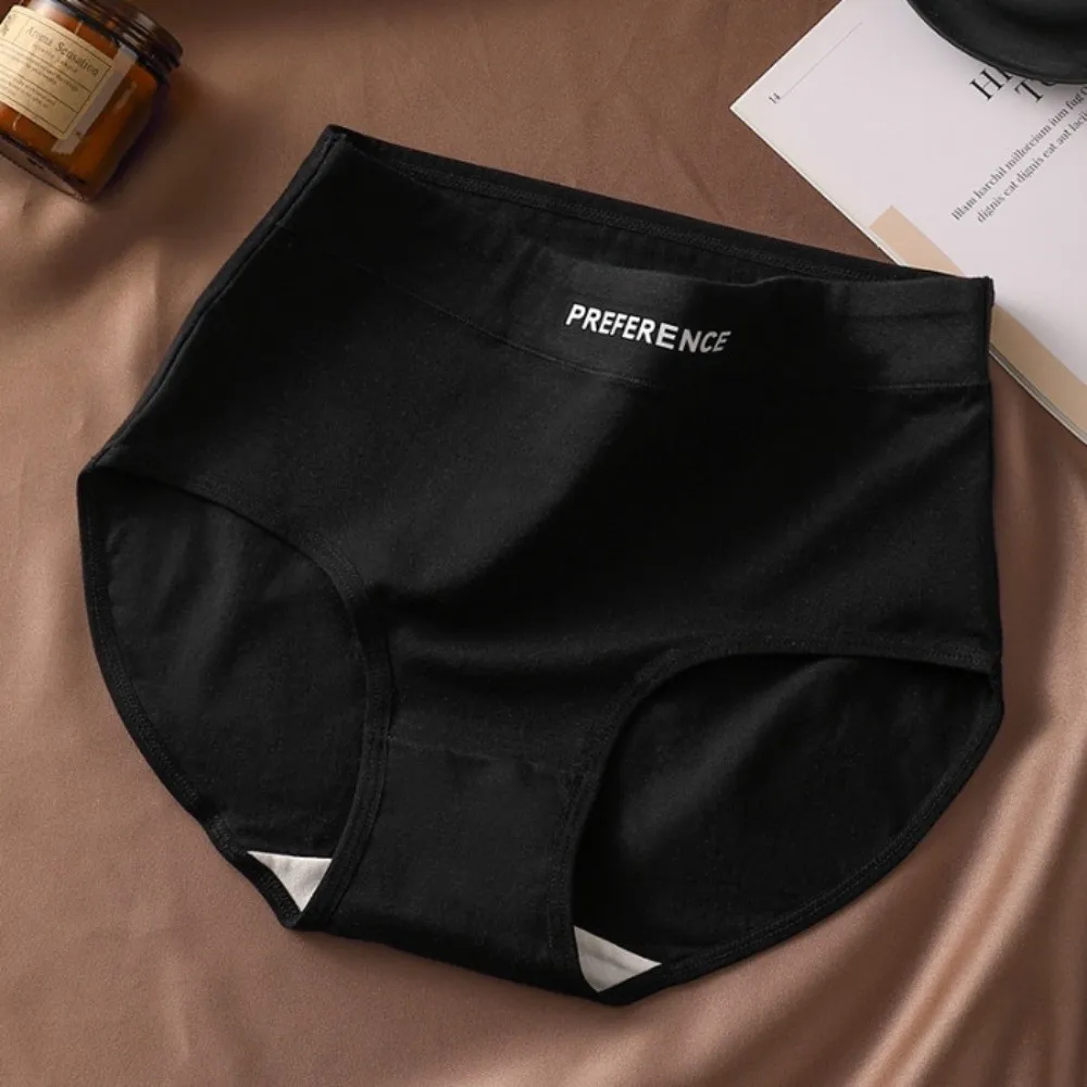 4Pcs High Waist Women Cotton Panties Set Elastic English Letter Female Cotton Briefs Underwear Lingerie Letter Underpants Lady
4Pcs High Waist Women Cotton Panties Set Elastic English Letter Female Cotton Briefs Underwear Lingerie Letter Underpants Lady